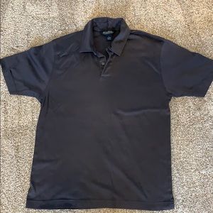 Brooks Brothers blue polo shirt.